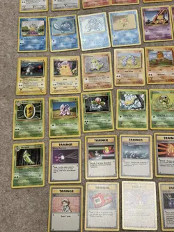 Pokemon TCG Base Set 46 unique cards NM condition -unplayed - Image 4