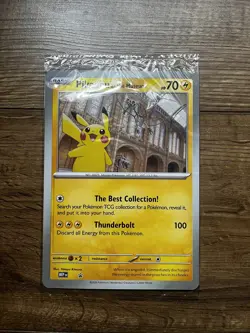 UK ONLY PROMO ! Pikachu At The Museum Jumbo Pokemon Card - GEM MINT SEALED - Image 1