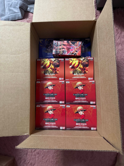 One Piece English Booster Box Bulk CHECK DESC AROUND 9-10K CARDS TOTAL - Image 2