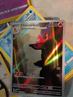 pokemon cards Charmeleon Ultra Tin Charmeleon 169/165 Card Lot - Image 3