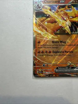Pokemon TCG Scarlet & Violet 151 Charizard EX Double Rare Holo Card 006/165 - Image 5