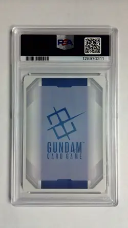 Gundam Card Game The Witch and the Bride Rare+ GD01-117 PSA 10 - Image 2