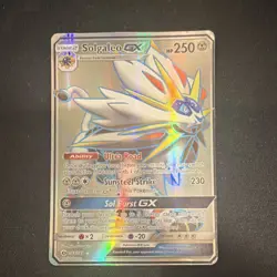 Pokemon GX Holo Card Lot Lycanroc GX Solgaleo GX Zoroark GX Lurantis GX 5 Cards - Image 4