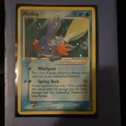 Pokemon Mudkip Star Holo Rare 107/109 EX Team Rocket Returns 70 HP Card - Image 1