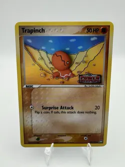Trapinch 68/108 Reverse Holo EX Power Keepers Stamped Pokemon Card 2007 LP/NM - Image 1