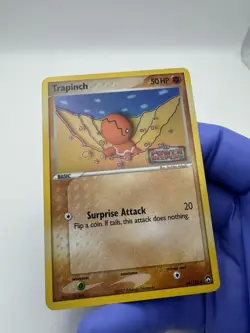 Trapinch 68/108 Reverse Holo EX Power Keepers Stamped Pokemon Card 2007 LP/NM - Image 2