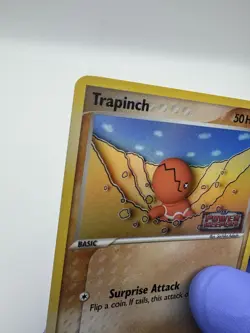 Trapinch 68/108 Reverse Holo EX Power Keepers Stamped Pokemon Card 2007 LP/NM - Image 3