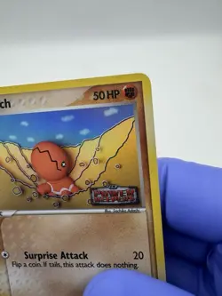 Trapinch 68/108 Reverse Holo EX Power Keepers Stamped Pokemon Card 2007 LP/NM - Image 4