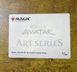 Avatar The Last Airbender Momo Playful Pet Art Series Card 3/54 Magic - Image 2