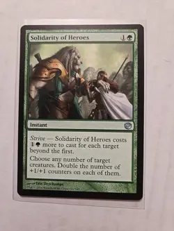 Journey Into Nyx - Solidarity of Heroes - LP - Uncommon - Instant - MTG - Image 1