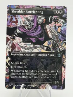 Shredder, Unrelenting (Borderless) [Teenage Mutant Ninja Turtles] M/NM - Image 1