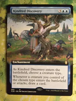 Kindred Discovery (Extended Art) Commander Legends: Battle for Baldur's Gate... - Image 1