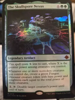 MTG The Skullspore Nexus Legendary Artifact, Regular Mythic NM*FOIL #0212 - Image 1