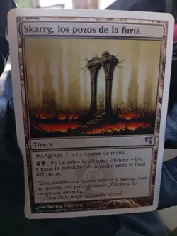 MTG Skarrg, the Rage Pits VERY RARE SPANISH Salvat-Hachette 2007 WOTC - Image 2
