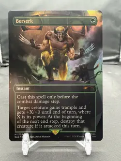 MTG Berserk RAINBOW FOIL Secret Lair x Marvel 1738 NM - Image 1