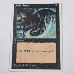 MTG Dark Ritual C Fourth Edition #116 - Image 1
