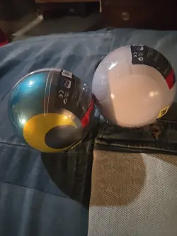 Pokemon Pokeball Tin Pair (x2) 2024 SEALED with TCG Booster Packs + Stickers #2 - Image 4