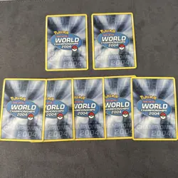Vintage Pokemon World Championships 2004 Lot - 24 Cards - Image 4