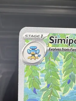 2025 Pokemon SV Black Bolt Simipour Illustration Rare #102/086 - Image 2