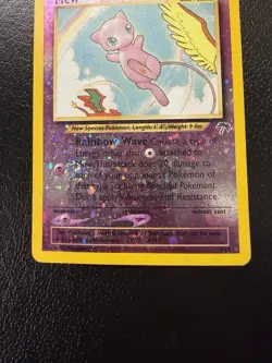 Pokemon TCG Mew 1/18 Southern Islands English Reverse Holo With Swirl 🌀 MP - Image 5