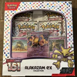 Pokemon TCG: Scarlet & Violet-151 Alakazam ex Collection Booster Box 820650855269 - Image 1