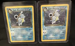 Pokemon Dark Blastoise 1st Edition Holo & Non 1st Edition Holo - Image 1