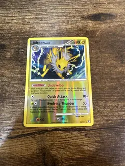 Pokemon TCG Jolteon Rising Rivals 26/111 Reverse Holo Rare 2009 - Image 1