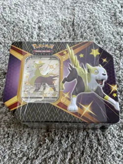 Pokemon TCG Boltund Shining Fates Brand New Factory Sealed V Tin Box - Image 1