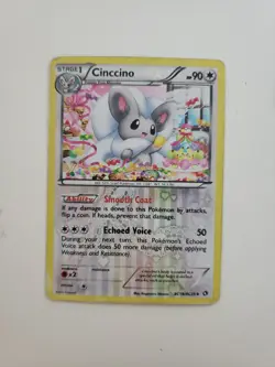 Cinccino Reverse Holo RC19/RC25 (Pokemon TGC) HP - Image 1