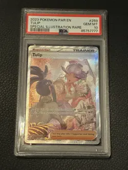 Pokemon Tulip Special Illustration Rare Paradox Rift #259 PSA 10 - Image 1