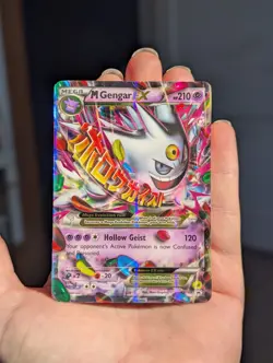 Mega Gengar EX #XY166 Holo full art Pokemon Promo 2016 MP/HP - Image 1