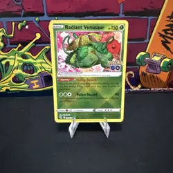 Radiant Venusaur Radiant Rare Pokemon GO 004/078 NM - Image 1