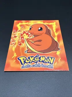 1999 Topps Blue Label Pokemon #04 Charmander E4 of 12 - Image 3