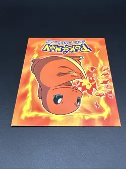 1999 Topps Blue Label Pokemon #04 Charmander E4 of 12 - Image 4
