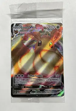 Pokemon TCG Pokemon Eevee VMAX Promo Holo Sealed - Image 1
