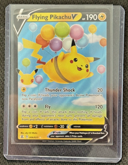 2021 Pokemon Flying Pikachu V 006/025 Celebrations Holo - Image 1