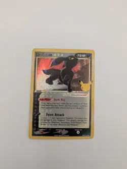 Pokemon TCG Umbreon Gold Star 17/17 Celebrations Classic Collection NM Condition - Image 2