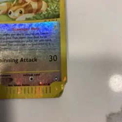 Furret 48/147 Aquapolis E-Reader Pokemon Reverse Holo Foil Rare HP - Image 5
