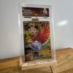 ACE 10 Ethans Ho-oh EX 239/182 Destined Rivals Hyper Rare Pokemon Perfect Subs - Image 1