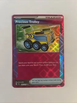 Precious Trolley 185/191 ACE SPEC Rare - Trainer Pokemon Surging Sparks - Image 1