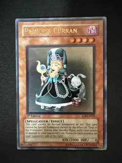 Yugioh! SOI-EN028 Princess Curran 1st Edition Ultimate Rare Near Mint - Image 1