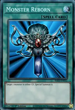 Monster Reborn - Collector's Rare 1st Edition RA03-EN052 - NM - YuGiOh - Image 1