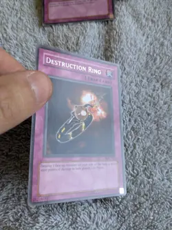 3x Destruction Ring - IOC-101 - HP/DMG - Rare - Unlimited - Yugioh - Image 2