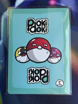 Poki Doki Magikarp Pokemon Card 1st Edition - Image 2