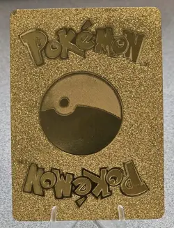 Pokemon Lugia VSTAR 280hp Gold Foil Fan Art Collector Card TCG - Image 2