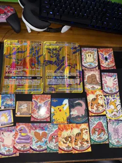 damaged pokemon tcg card lot a whole lot of everything - Image 1