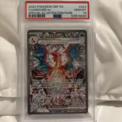 2023 Pokemon OBF en Charizard EX Special Illustration Rare Card #223 - PSA 10 - Image 4