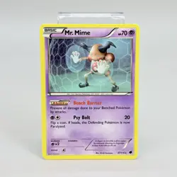 Mr. Mime 47/116 Regular Rare BW Plasma Freeze Pokemon TCG Card MP+ - Image 1