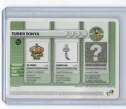 TUBER SONYA Battle E-Reader POKEMON Trading Card GAME BOY Advance 2003 - Image 1