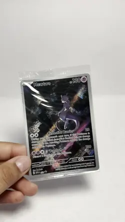 Mewtwo SVP 052 Pokemon Trading Card holographic from the Scarlet & Violet series - Image 2